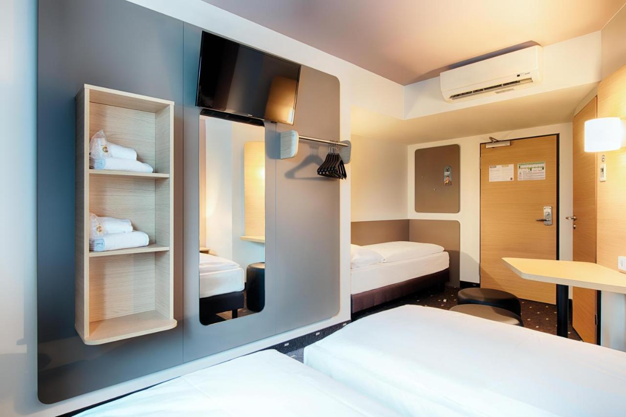 B&B Hotel Muenchen-Airport Hallbergmoos Bagian luar foto