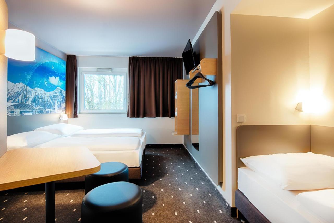 B&B Hotel Muenchen-Airport Hallbergmoos Bagian luar foto